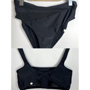 Summersalt Black Two Piece Bikini